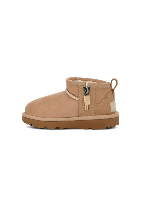 Stivali Kids Classic Ultra Mini in beige Ugg kids - bambino UGG KIDS | 1130750KSAN